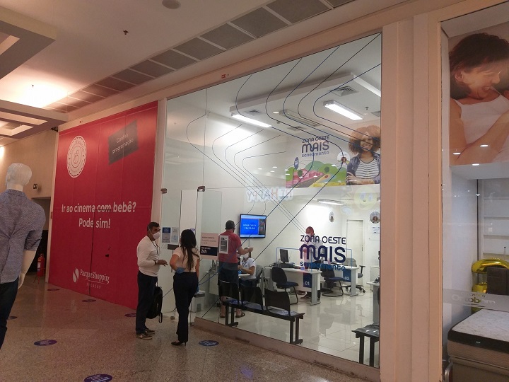 zona oeste mais saneamento bangu