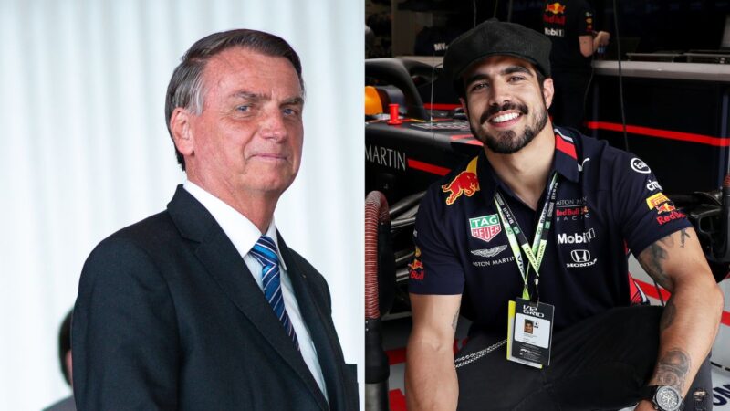 Caio Castro faz jantar para Bolsonaro e mais 20 pessoas na Flórida