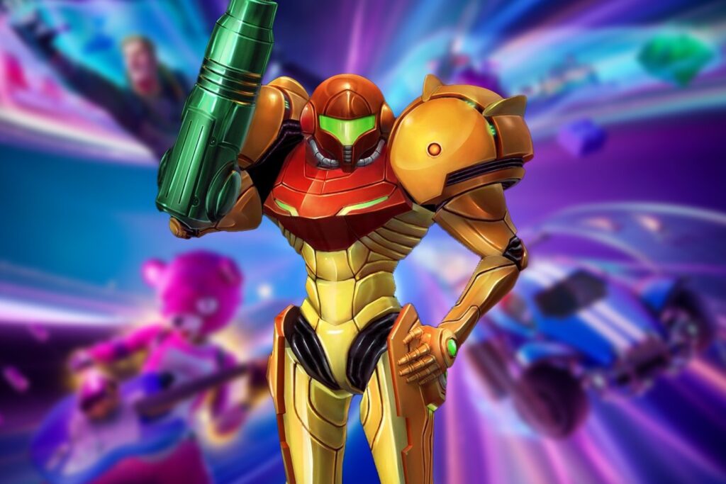 Imagem de: Fortnite quase teve skin da Samus, mas Nintendo queria exclusividade