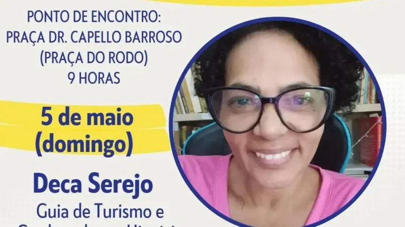 Participe da Caminhada Cultural e Histórica