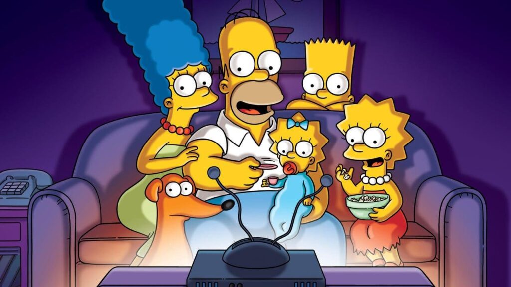 Imagem de: Por que os personagens de Os Simpsons são amarelos?