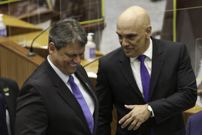 Tarcísio consulta Alexandre de Moraes sobre sucessão no MP-SP, diz CNN