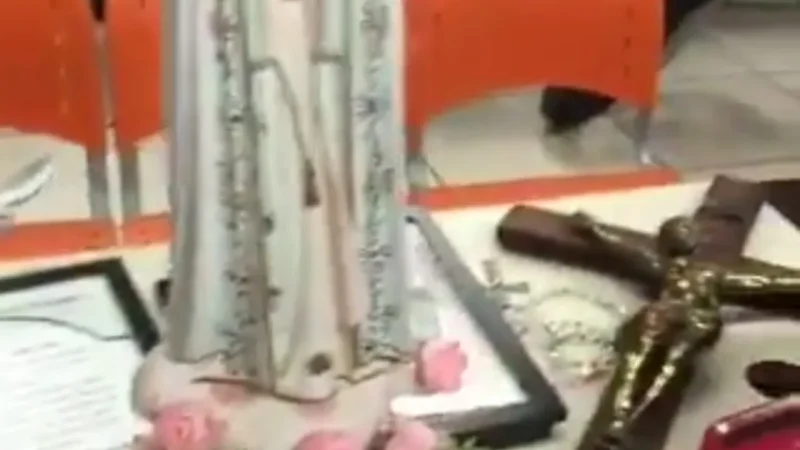 ( Video) Ladrão é preso em Flagrante ao roubar Igreja Católica em Campo Grande