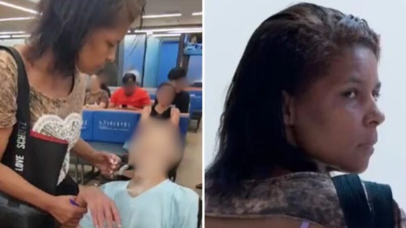 Paulo Roberto Braga, de 68 anos, e a sobrinha, Erika de Souza