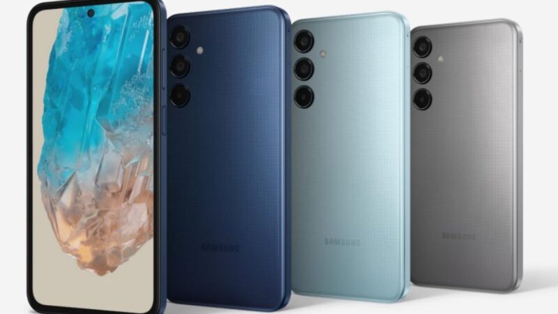 Galaxy M55 é lançado no Brasil com bateria gigante e será atualizado até o Android 18