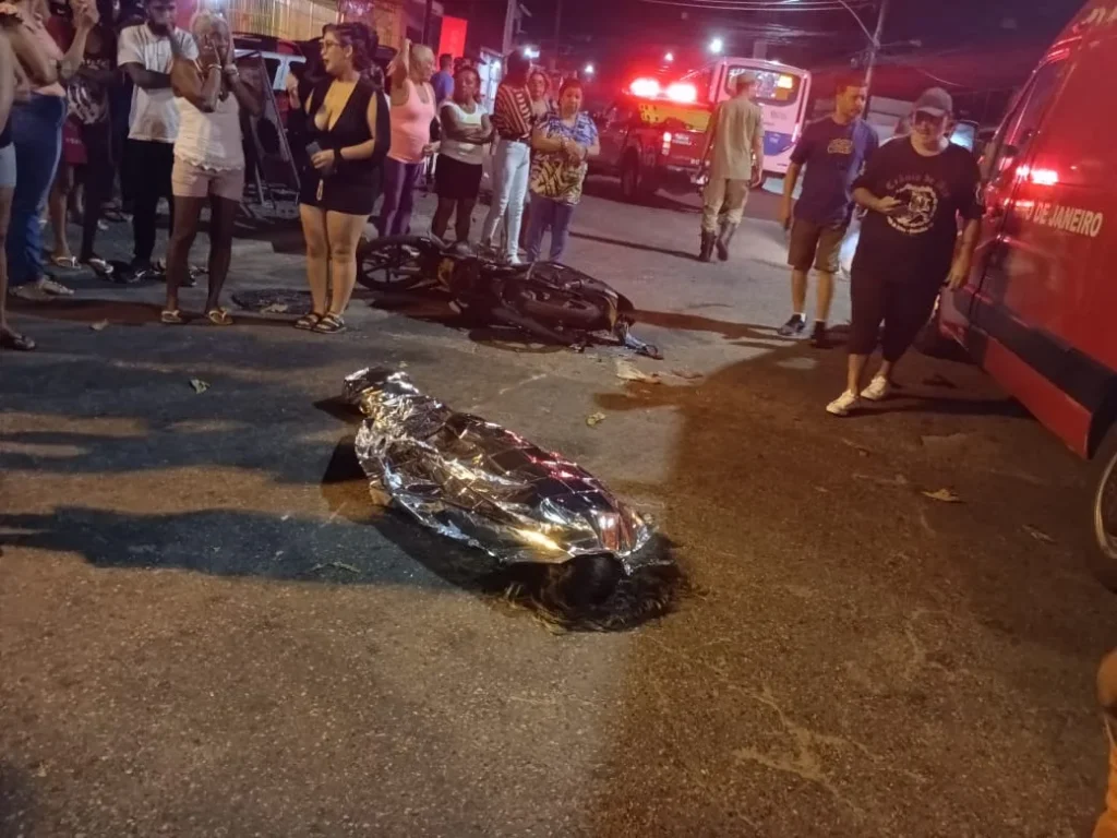 Jovem morre num acidente de moto em Sepetiba
