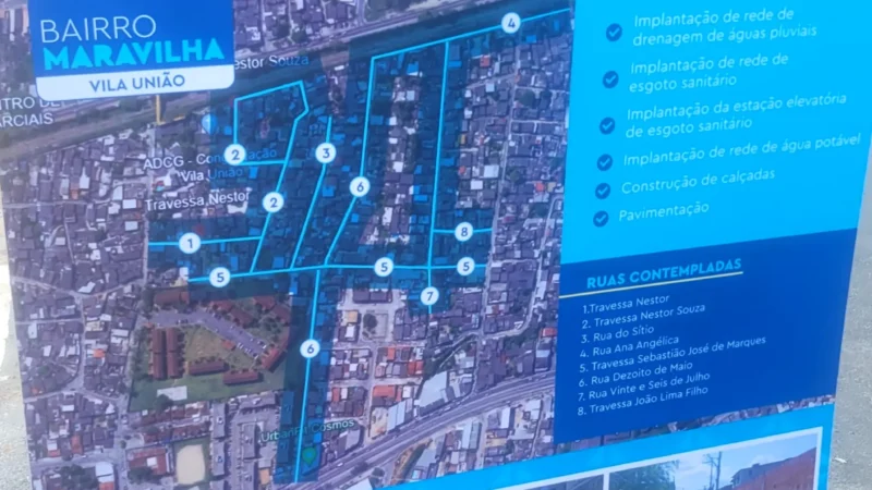 Programa Bairro Maravilha Transforma a Zona Oeste do Rio com Obras de Saneamento e Pavimentação