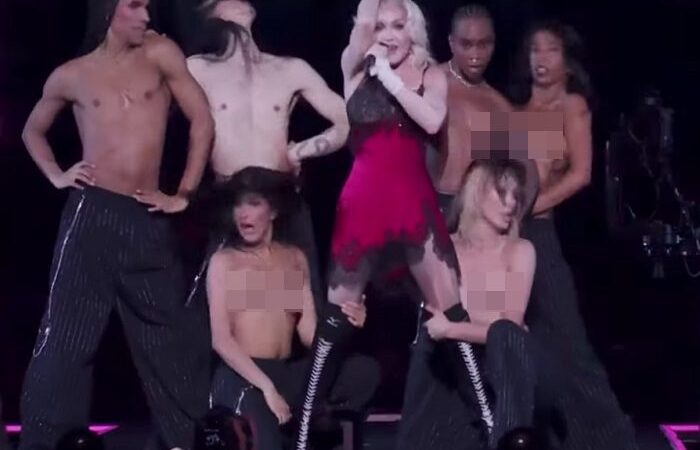 “Sodoma e Gomorra” e “libertinagem: Show de Madonna tem palavrão, nudez e insinuações de sexo (veja o vídeo)