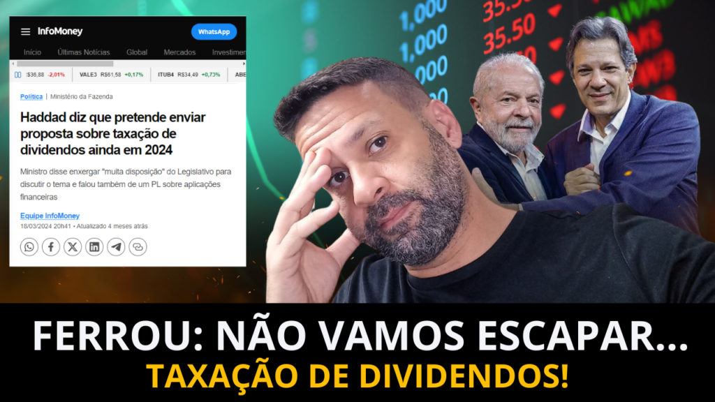 taxação de dividendos