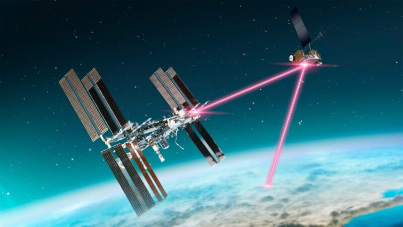 NASA usa laser para mandar vídeos em 4K para Estação Espacial Internacional