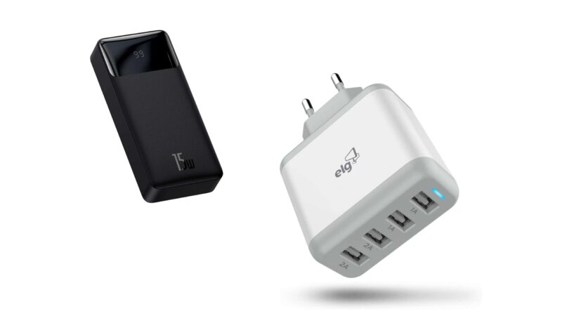 Carregadores em oferta