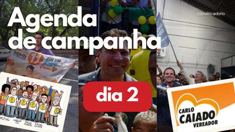 Agenda de Campanha do Rio de Janeiro: análise do segundo dia