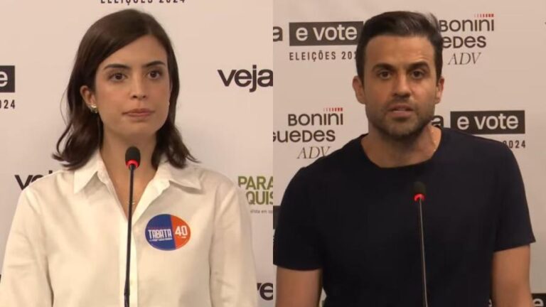 Justiça atende Tabata e manda suspender perfis de Pablo Marçal