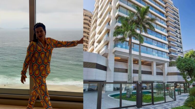 Narcisa viraliza com tour em apartamento no edifício mais luxuoso de Ipanema