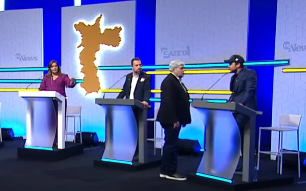 Datena e Marçal trocam farpas e segurança é chamado no palco (veja o vídeo)