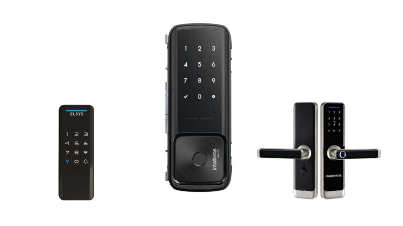 Fechadura inteligente em oferta