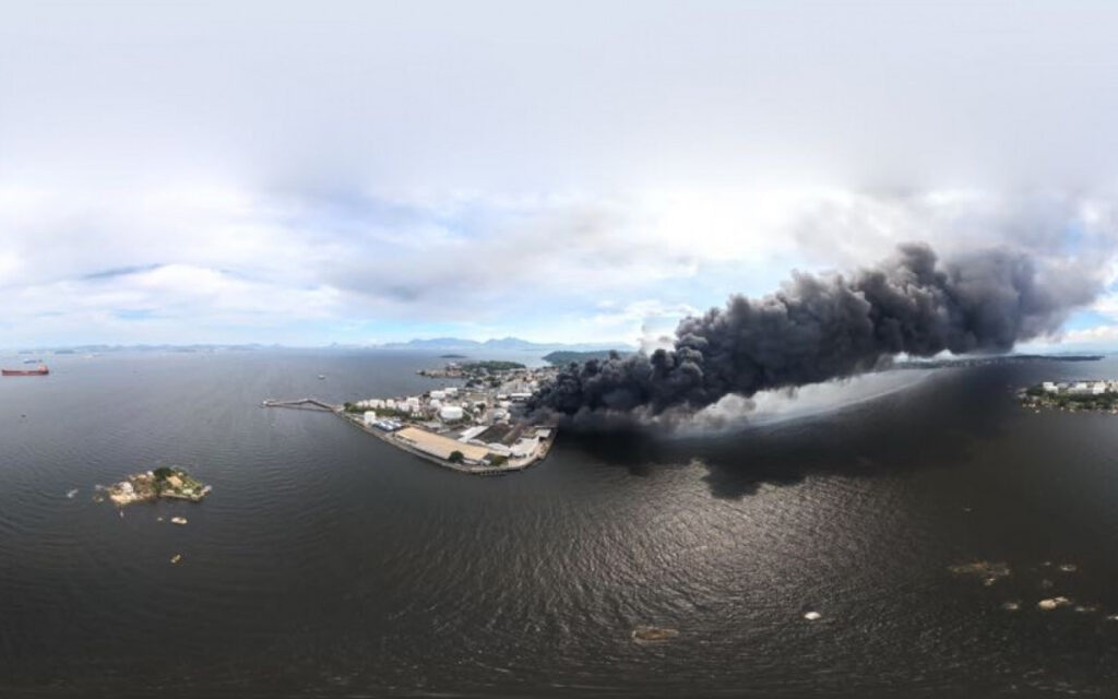 MPRJ investiga incêndio em fábrica de óleo e pede relatório detalhado ao Inea