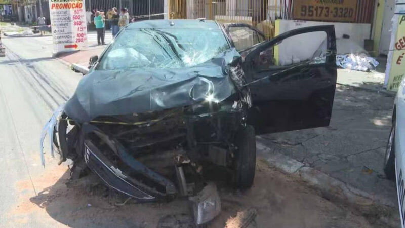 Motorista é presa após atropelar e matar idosa em SP